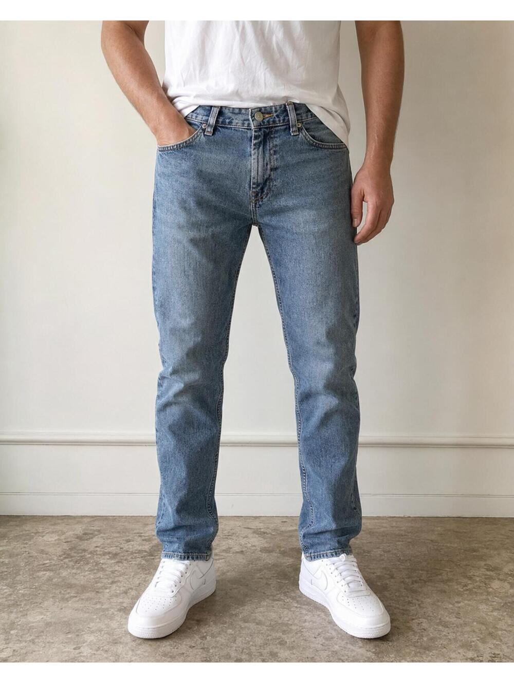 Wrangler Slim Fit Jeans Mens 30x32 Medium Wash Denim